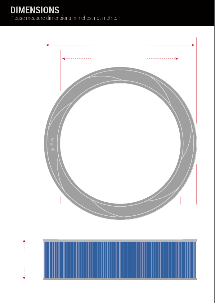 dimensions-Round