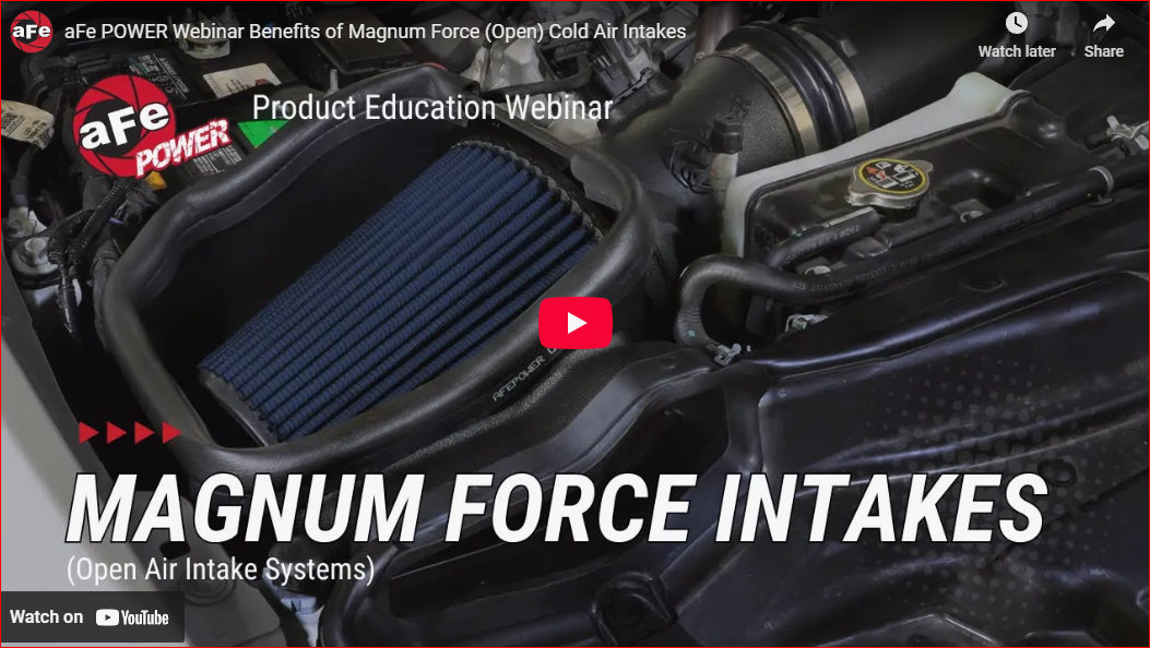 Webinar: Magnum Force Open Air Intake Systems