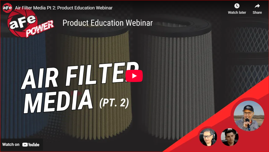 Webinar: Air Filter Media Pt 2